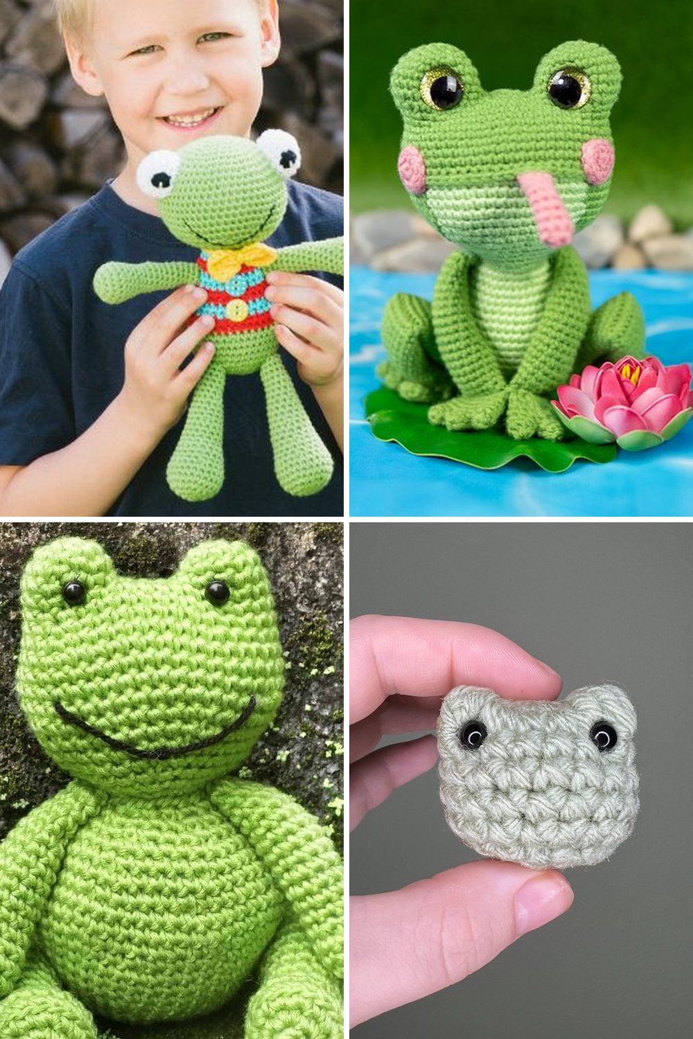 14 Crochet Frog Free Patterns