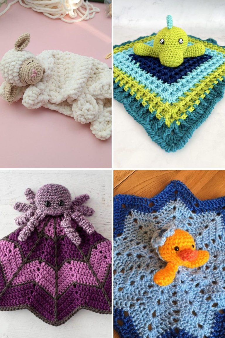 13 Crochet Lovey Free Patterns