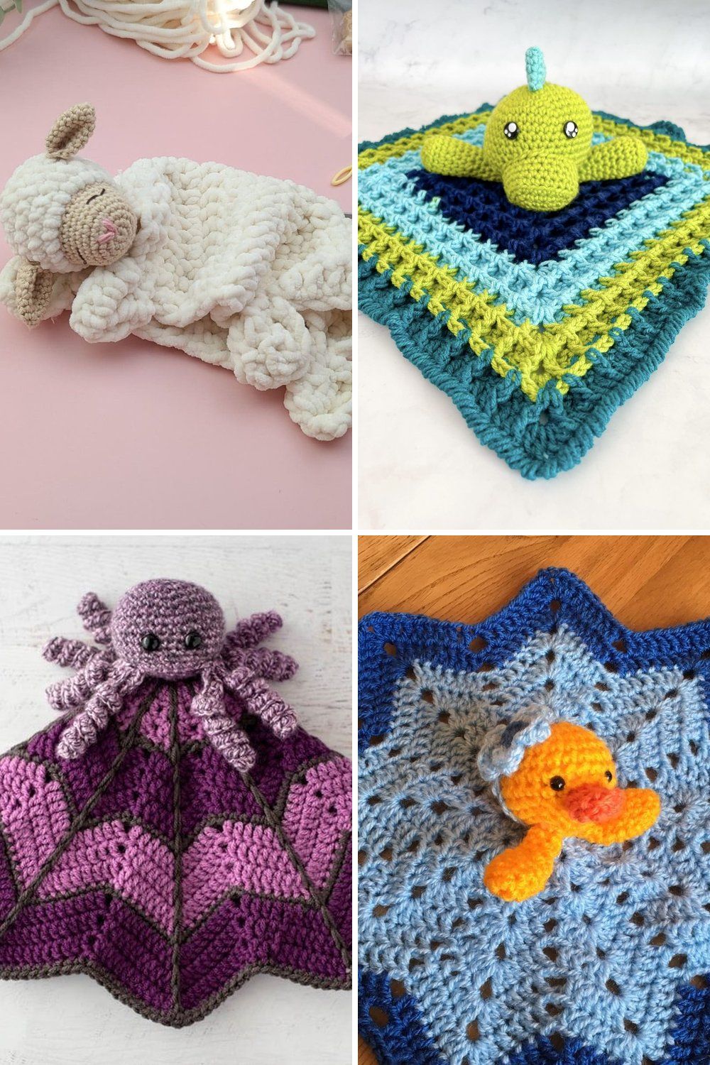 13 Crochet Lovey Free Patterns