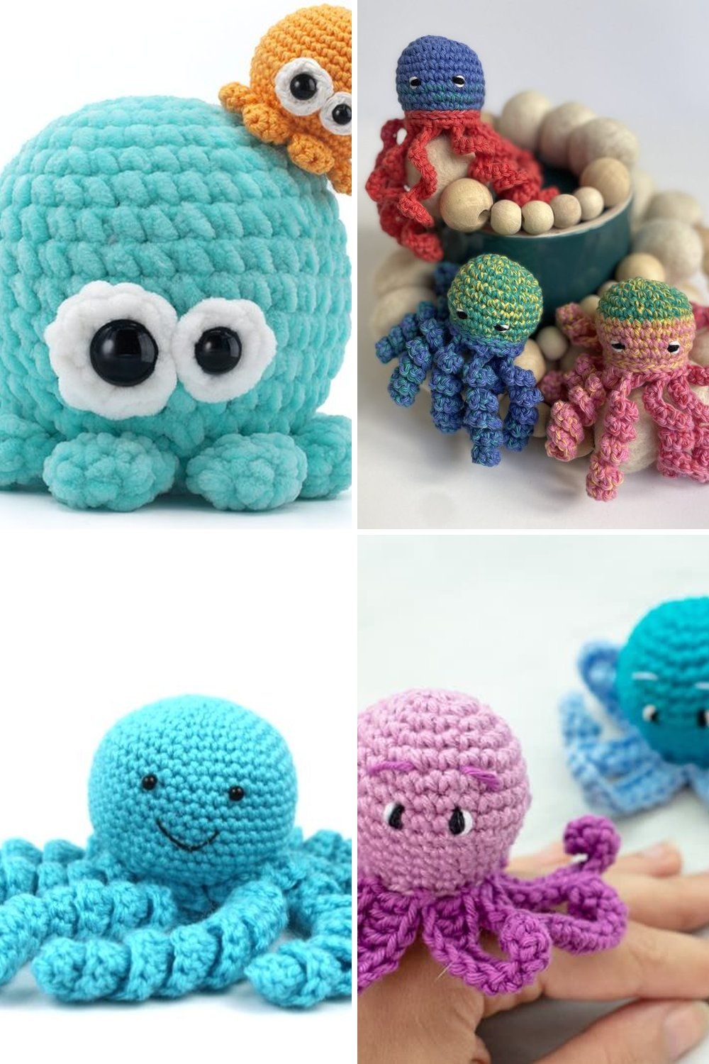 12 Crochet Octopus Free Patterns