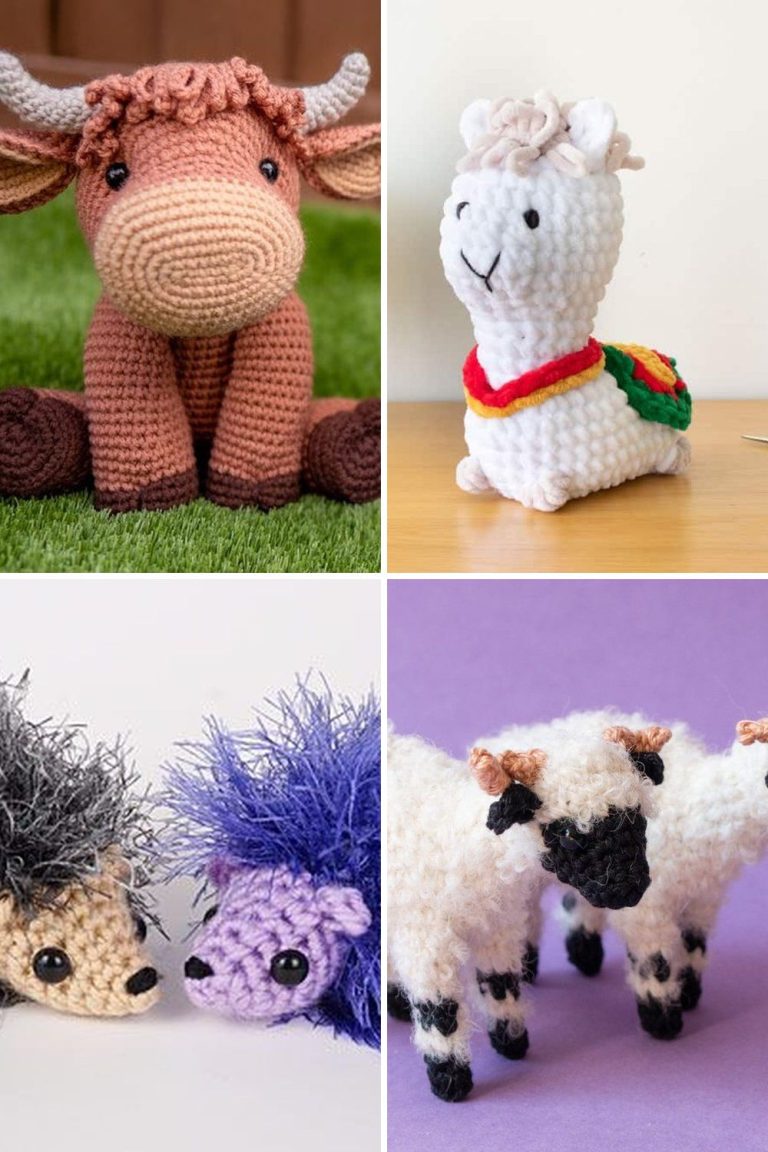 11 Crochet Stuffed Animals Free Patterns