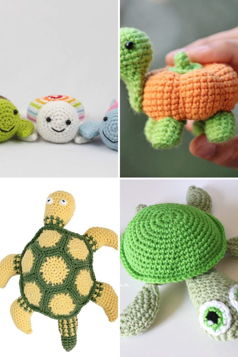 13 Crochet Turtle Free Patterns