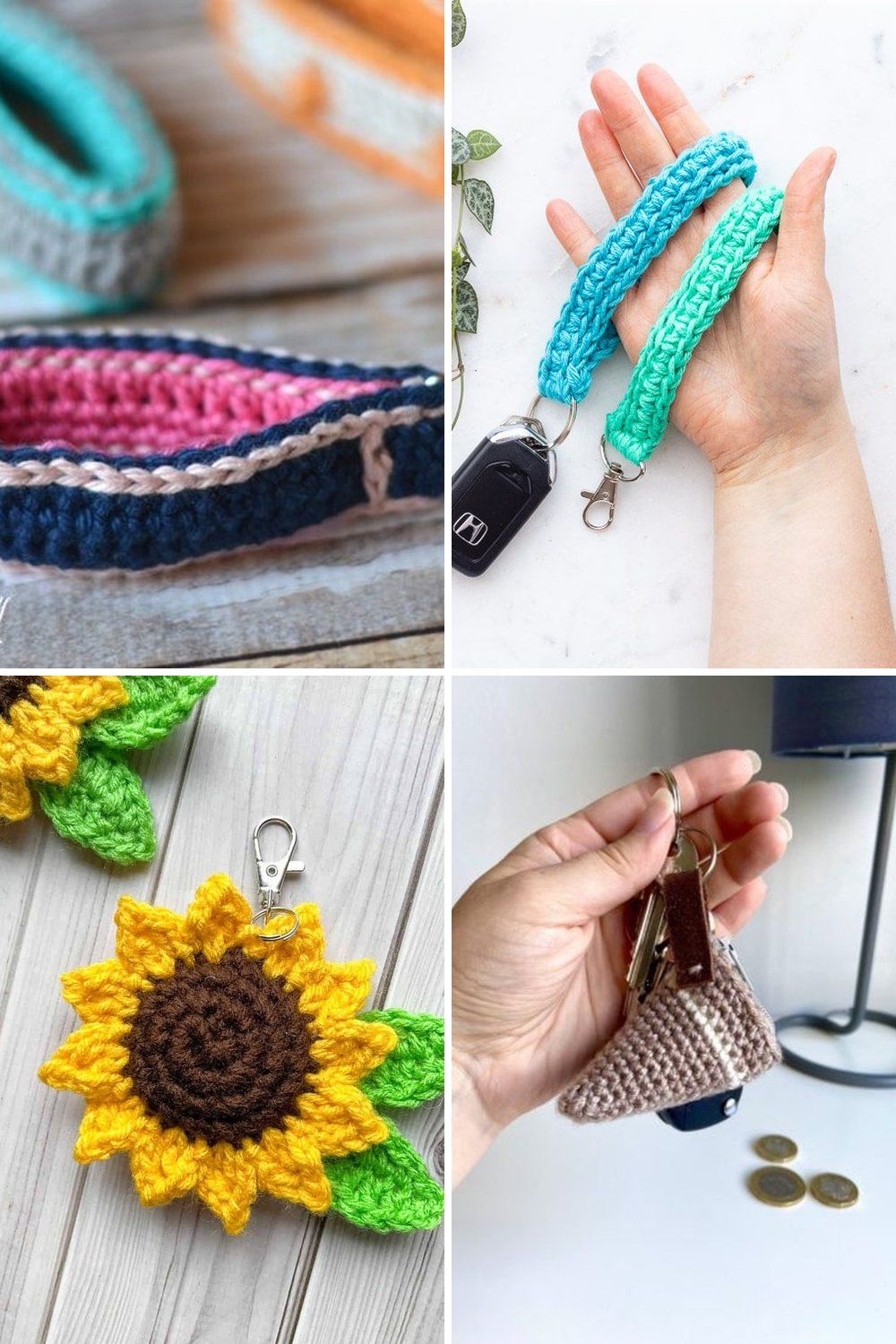 15 Easy Crochet Keychain Free Patterns