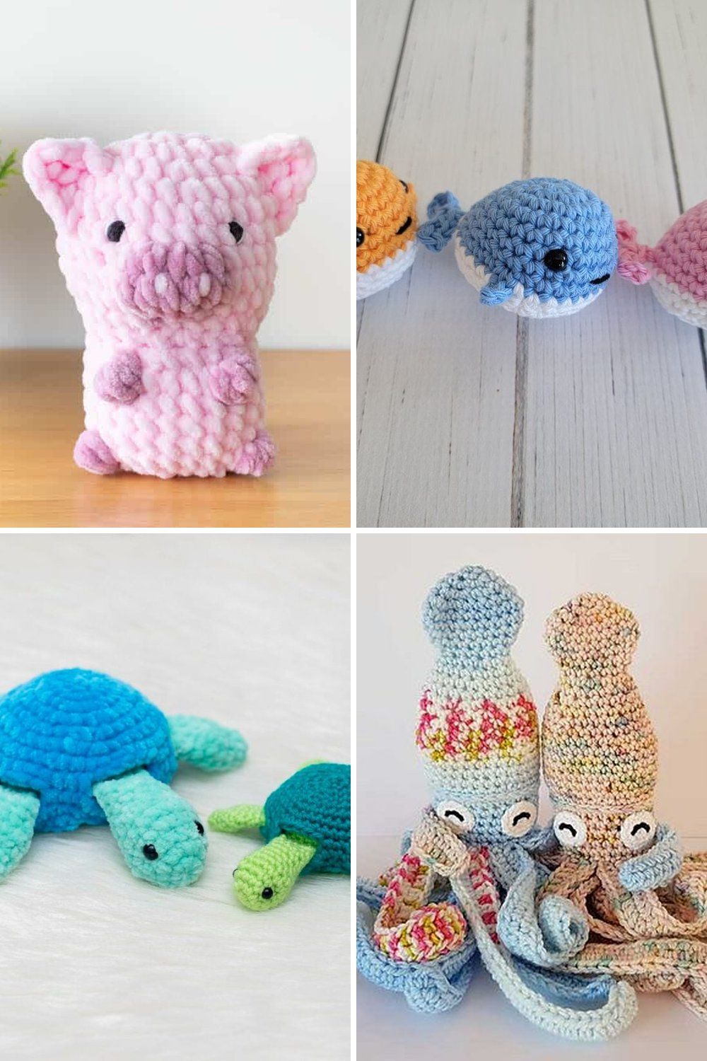 13 No-Sew Crochet Toys Free Patterns
