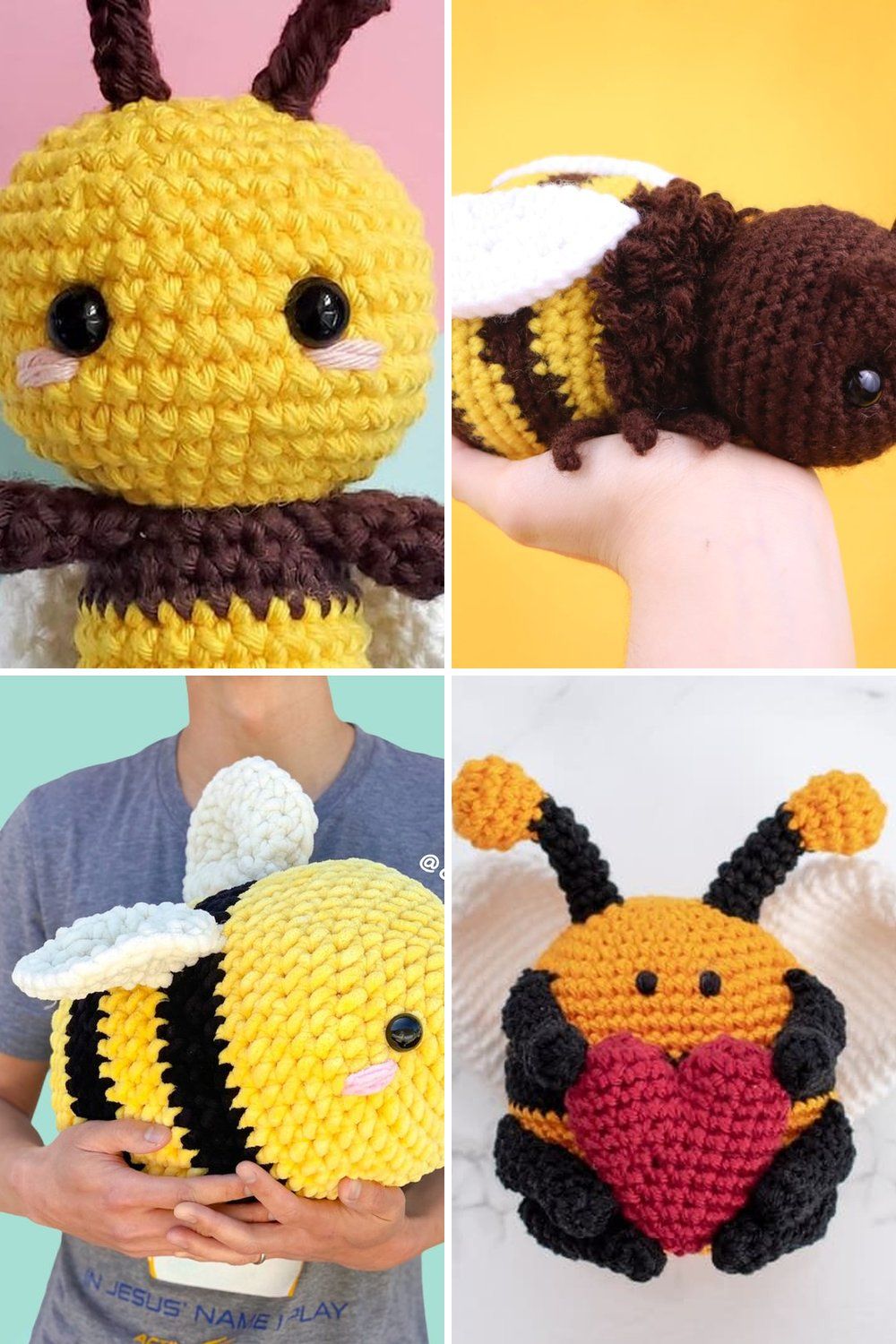 11 Crochet Bee Free Patterns