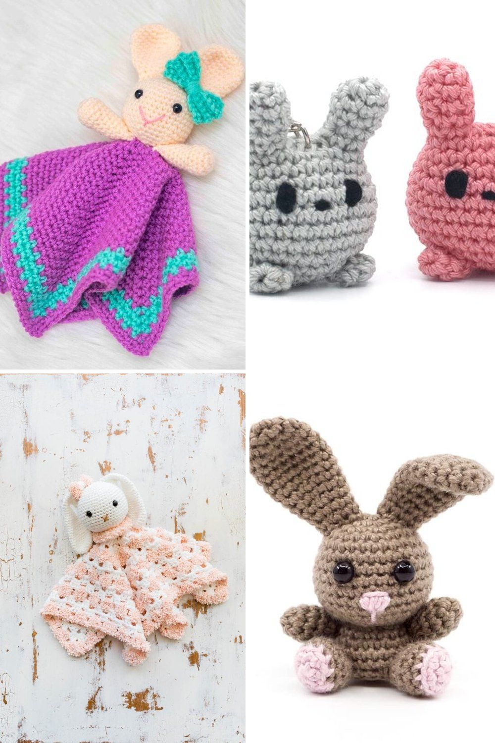 14 Crochet Bunny Free Patterns