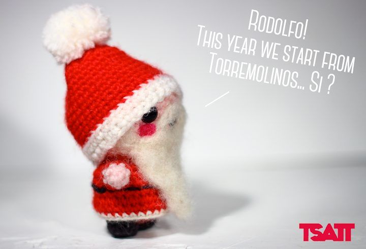 Amigurumi Santa Claus free crochet pattern by The Sun and the Turtle