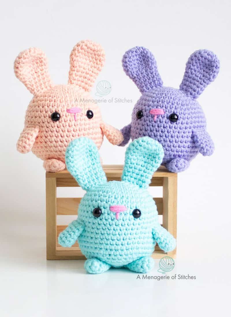 Chubby Bunny free crochet pattern by Lauren Espy