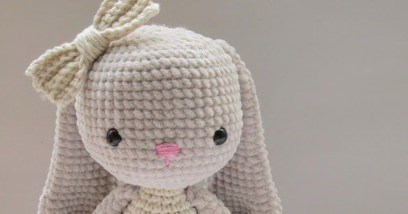 Bruna the Bunny free crochet pattern by Carla Mitrani