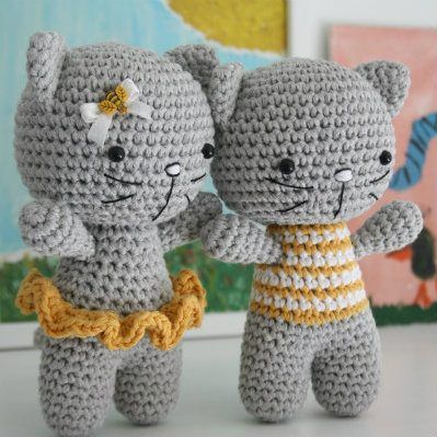 Amigurumi Small Cat free crochet pattern by Mari-Liis Lille