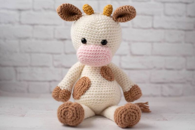 Millie the Cow free crochet pattern by Cheryl Bennett
