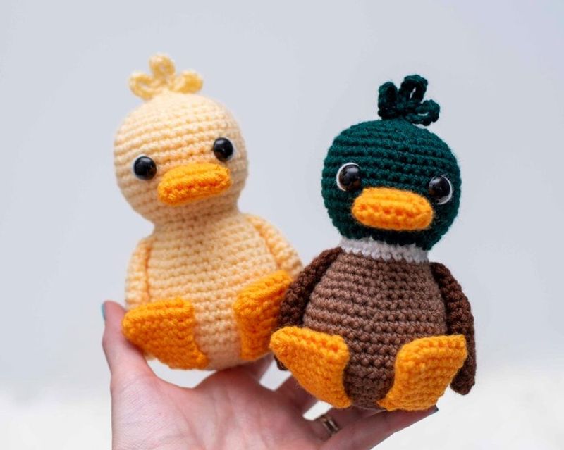 Daphne the Duck free crochet pattern by Nicole Chase