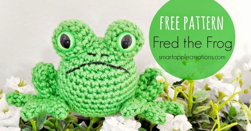 Fred the Frog free crochet pattern by Maarja Härsing-Värk