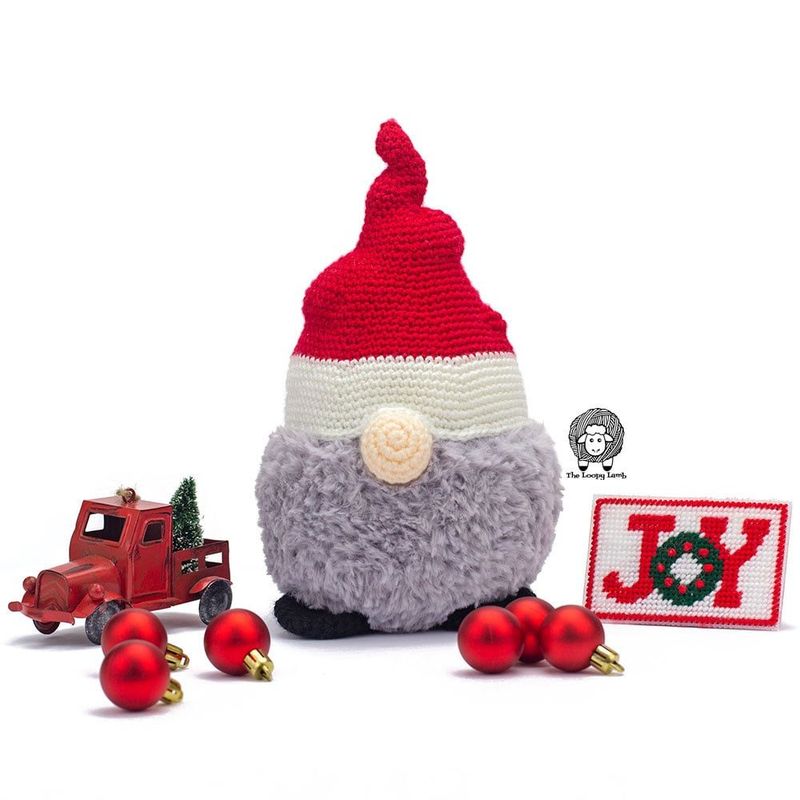 Gnorman Gnome free crochet pattern by Ashley Parker