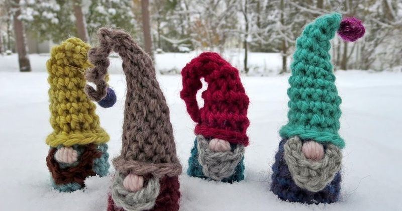 Gnomes of the Gnorth free crochet pattern by Sue