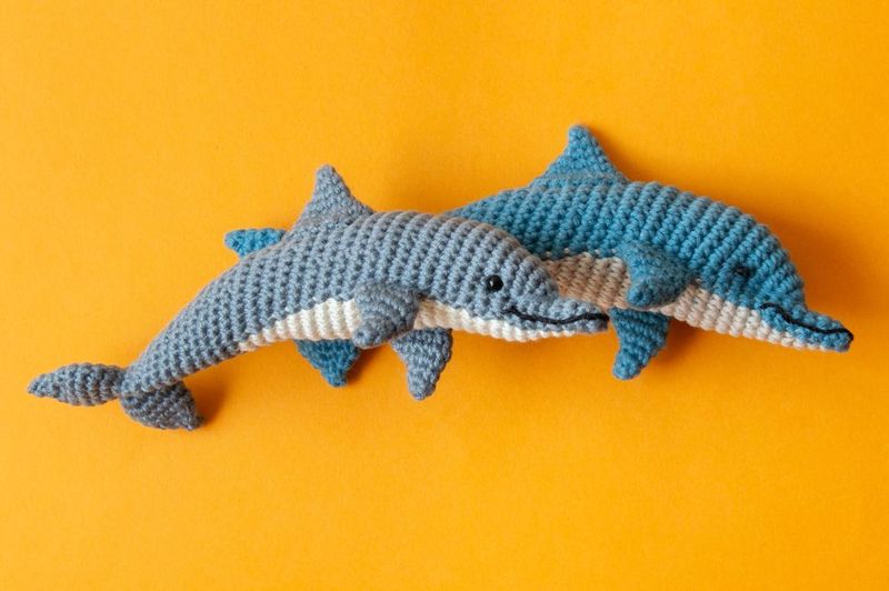 Delsa the Dolphin free crochet pattern by Stella Sharafi