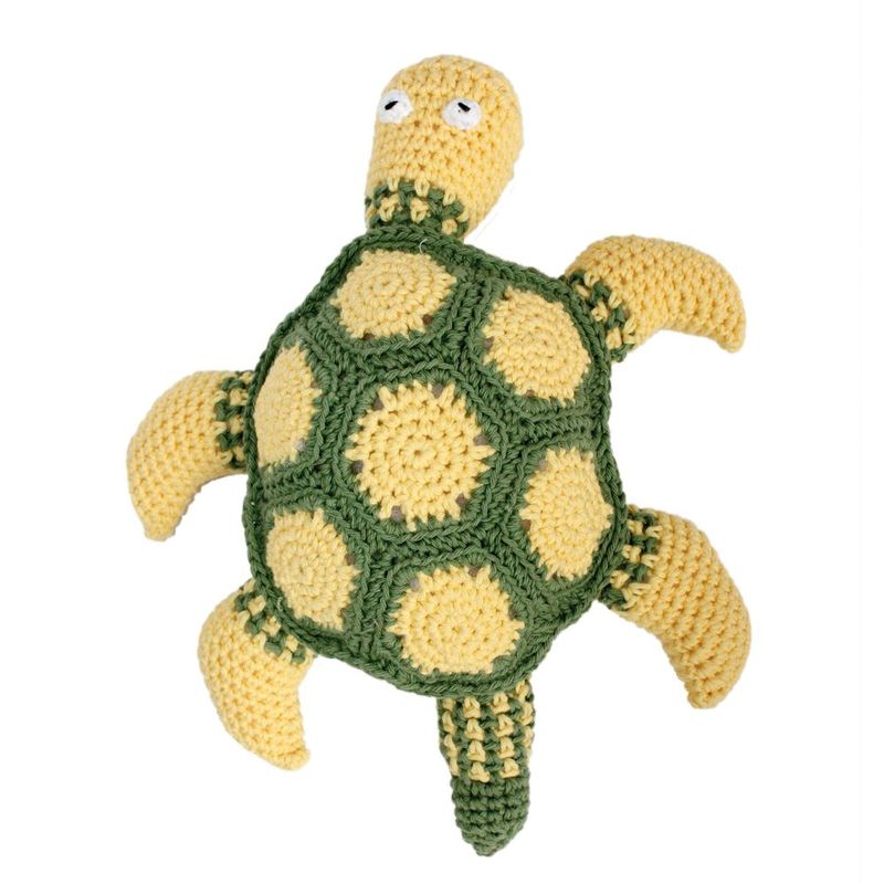 Zippy the Sea Turtle free crochet pattern by Yarnspirations (Lily Sugar'n Cream)