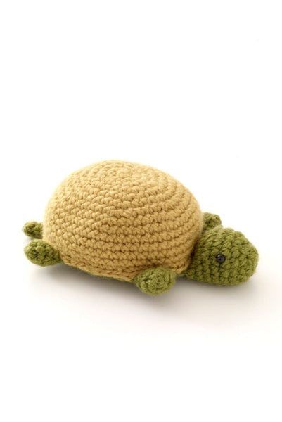 Tiny Turtle free crochet pattern by Lion Brand Yarn