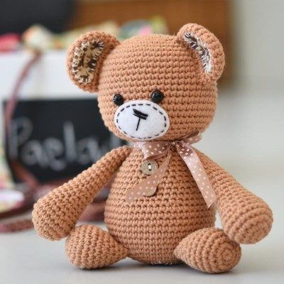Smugly Bear free crochet pattern by Mari-Liis Lille