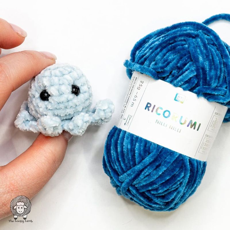 Octo Ollie Mini Octopus free crochet pattern by Ashley Parker